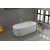 Prostostoječa kad TURIA, 170x80 cm, bela - Bela - 170x80x58 cm - Aqualine - 24 - Akrilat - Neodvisno - 1700 - Prostostoječi - 800 - 580 - 328 - 52 - 14