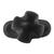 ELECTRASTIM - TARTARUS ANAL PLUG QUADRIPOLAR SILICONE BLACK
