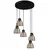 Opviq Luster Kemah-N-1237, 109cm, 47 cm, 5xE27, 40W