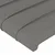 LED uzglavlje tamnosivo 200x5x118/128 cm od tkanine