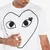 Majice Comme des Garçons PLAY Heart Logo Short Sleeve Tee UNISEX White S