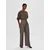 SELECTED FEMME Pletena jopa, rjava