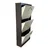 HANAH HOME Ormar za cipele Primo 3 Brown Cream