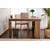 Hanah Home radni sto Vesper, 130 cm, travertin / orah Venezia