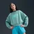Nike G NSW TREND FLC CRP CREW, dječi pulover, zelena IH4308