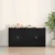 Kreveta 2 pcs Crni hrast 79 x 38 x 80 cm Konstruirano drvo