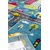 Conceptum Hypnose Tepih Mavi Trafik, 200 x 290cm, Plavi