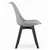 ModernHome Set od 4 trpezarijske stolice, Sivi