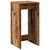 Vidaxl vidaXL Barska miza, starinski les, 51x50x103,5 cm