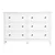 VEVOR Predalnik s 6 predali 396x1201x787 cm bel