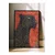 WallXpert uramljena slika 115274, crni leopard na crvenoj pozadini, 50 x 70 cm, crni ram