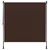 vidaXL Zunanja Rolfa Rjava 150 x 270 cm