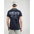 CAMP DAVID Majica  marine / safir / bela