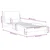 Vidaxl Posteljni okvir Dover siv 90x190 cm umetno usnje