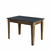 HANAH HOME Kuhinjski sto Kiev 504 Walnut Anthracite