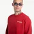 Mikina Sporty & Rich Modern Crewneck UNISEX Ruby XS