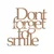 Atelier Del Sofa Zidna dekoracija Dont Forget To Smile, 70x67 cm, 1.5 mm, Bakar