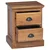 Noćni ormarić Prirodna 40 x 30 x 50 cm Čvrsto teak drvo