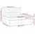 Vidaxl Box spring postelja z vzmetnico črn 200x200 cm blago