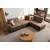 ATELIER DEL SOFA Ugaona garnitura S Loft Right Brown