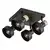 Rabalux Spot lampa Saskia, 4x15W, 4xE14, Crna