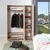 Hanah home Ormar Mode 135x192x52cm Hrast