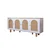 Hanah Home Konzola Bohem, 80x180x41 cm, Bela-hrast