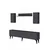 Hanah Home TV komoda Demet, antracit