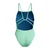 Speedo solid web back green 4xs - uk24