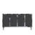 Hanah Home Komoda, 120x75x32cm, Antracit