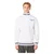 Moški pulover CCM Stripe 1/4 Zip White L