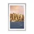 Plakat s paspartujem edinstveni New York - 60x90 white
