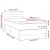 Vidaxl Box spring postelja z vzmetnico temno siva 90x200 cm blago