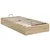 Vidaxl Ottomanska postelja Sonoma hrast 203 x 100 x 25 cm