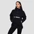 GymBeam Women‘s Rain Smock Jacket Black