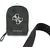 Guess Crossbody pašček PU 4G kovinski logotip + denarnica črna
