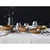 Creatable Set Posod Cascade Brown, 4-Delni