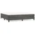 Vidaxl Box spring postelja z vzmetnico temno siva 200x200 cm žamet