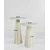 Hanah Home Set klub stolova, Lilyum, 2 komada, Krem