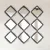 Wallity Set ogledala SETAYNA_034, Crni