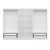Hanah home Ormar Kale 270x210x52cm Beli