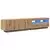 TV ormarić s LED svjetlima Artisan hrast 180x35x40 cm