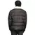 Sherpa Collar Padded Shirt Jacket Black