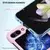 Torbica Elegant Fold za Samsung F741B/F761B Galaxy Z Flip 6/7 FE 5G svetlo roze