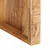 Vidaxl Stranska miza Rjava 60 x 35 x 46 cm Masiven les manga