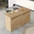 Hanah Home Kuhinjski sto OR1-S, 160x60x90 cm, Hrast