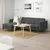 LANDSKRONA Sofa trosed, s lenjivcem/Gunnared tamnosiva/drvo