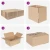 Preklopna kutija 50 pcs Prirodna 30 x 21,5 x 14 cm Karton
