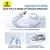 Polnilni in podatkovni USB-A v Lightning kabel Baseus Data Cable Display 2 - 2.4A - 2m - galaxy blue