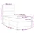 Vidaxl LED Box Spring Postelja Svetlo siva 90 x 190 cm blago